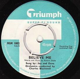 Believe Me by Joy & Dave