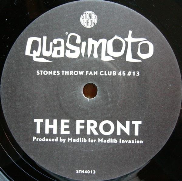 Album cover art for "The Front" by Quasimoto