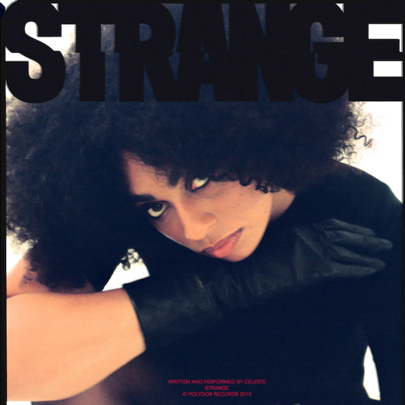 Album cover art for "Strange" by Celeste