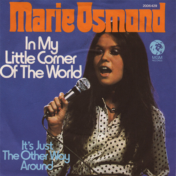 Album cover art for "In My Little Corner of the World" by Marie Osmond