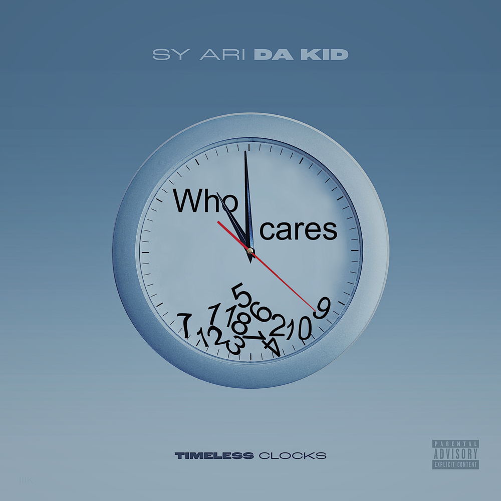 Album cover art for "Timeless Clocks" by Sy Ari da Kid