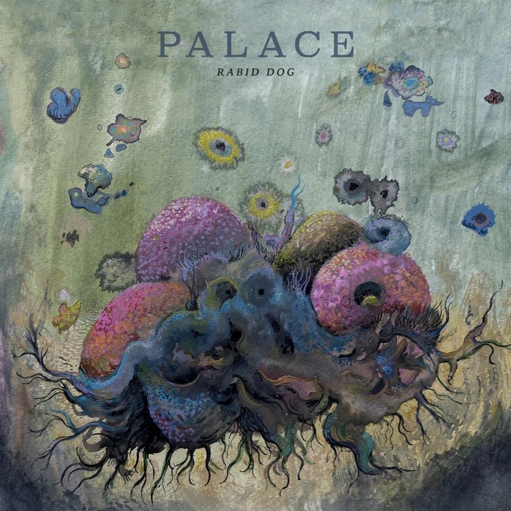 Album cover art for "Rabid Dog" by Palace