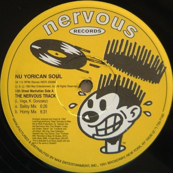 Album cover art for "The Nervous Track" by Nuyorican Soul