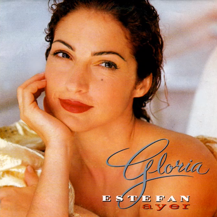 Album cover art for "Ayer" by Gloria Estefan