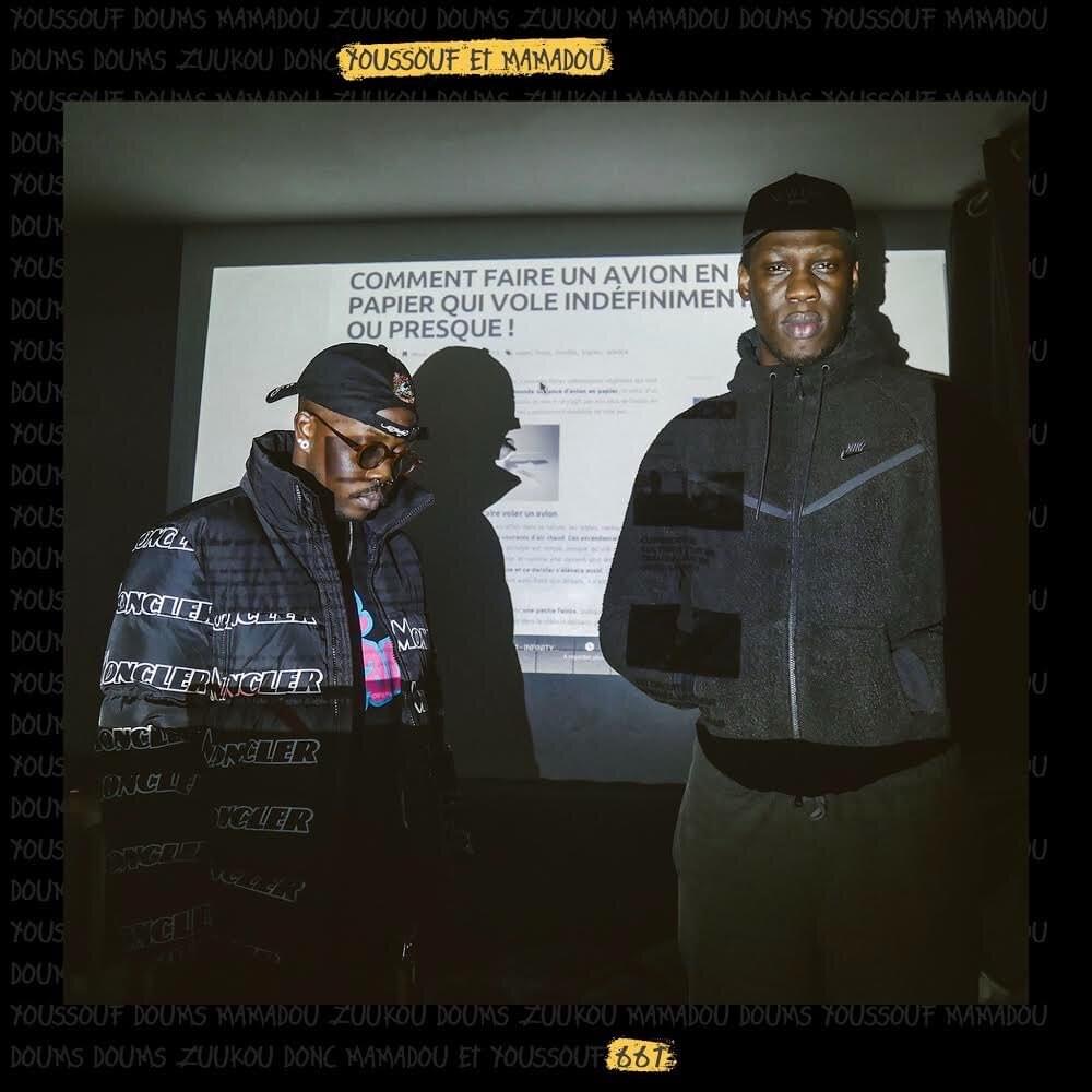 Album cover art for "Youssouf et Mamadou" by Zuukou Mayzie & Doums