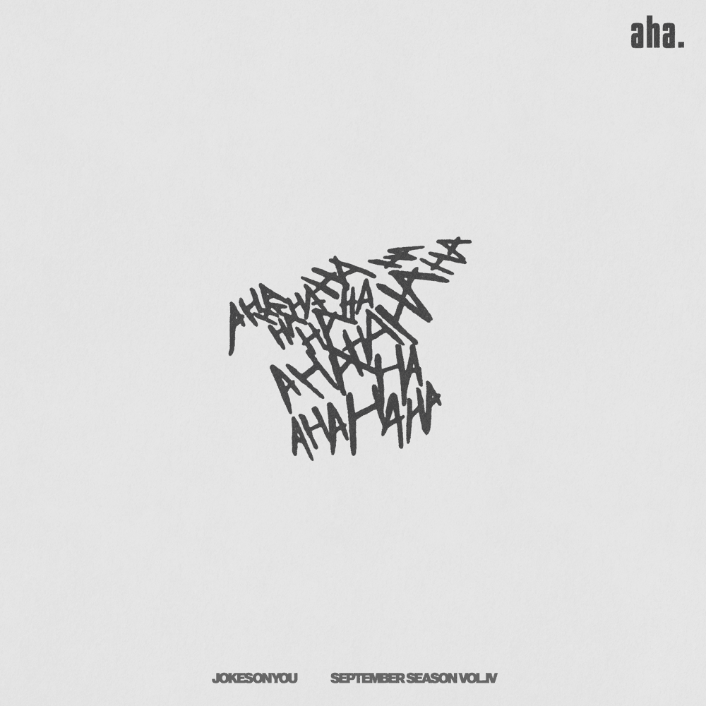 Album cover art for "JOKES ON YOU" by Aha Gazelle