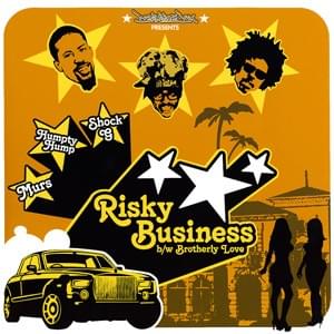 Album cover art for "Risky Business" by Murs & Shock G