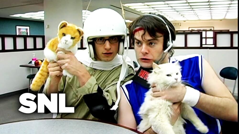 Album cover art for "Laser Cats" by Saturday Night Live & Bill Hader & Andy Samberg