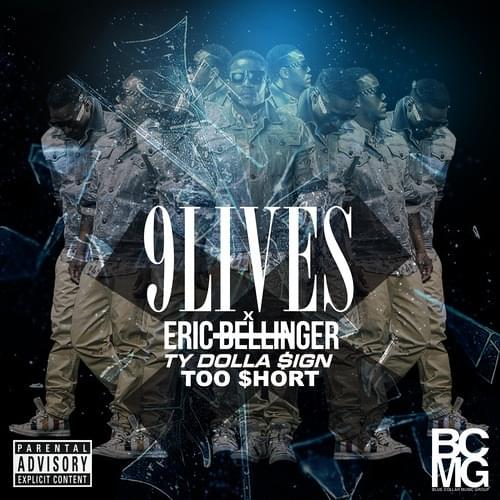 Album cover art for "9 Lives" by Eric Bellinger & Too $hort & Ty Dolla $ign