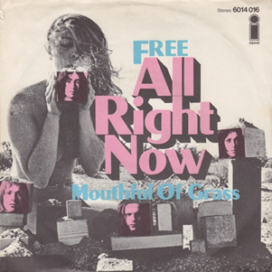 Album cover art for "All Right Now" by Free
