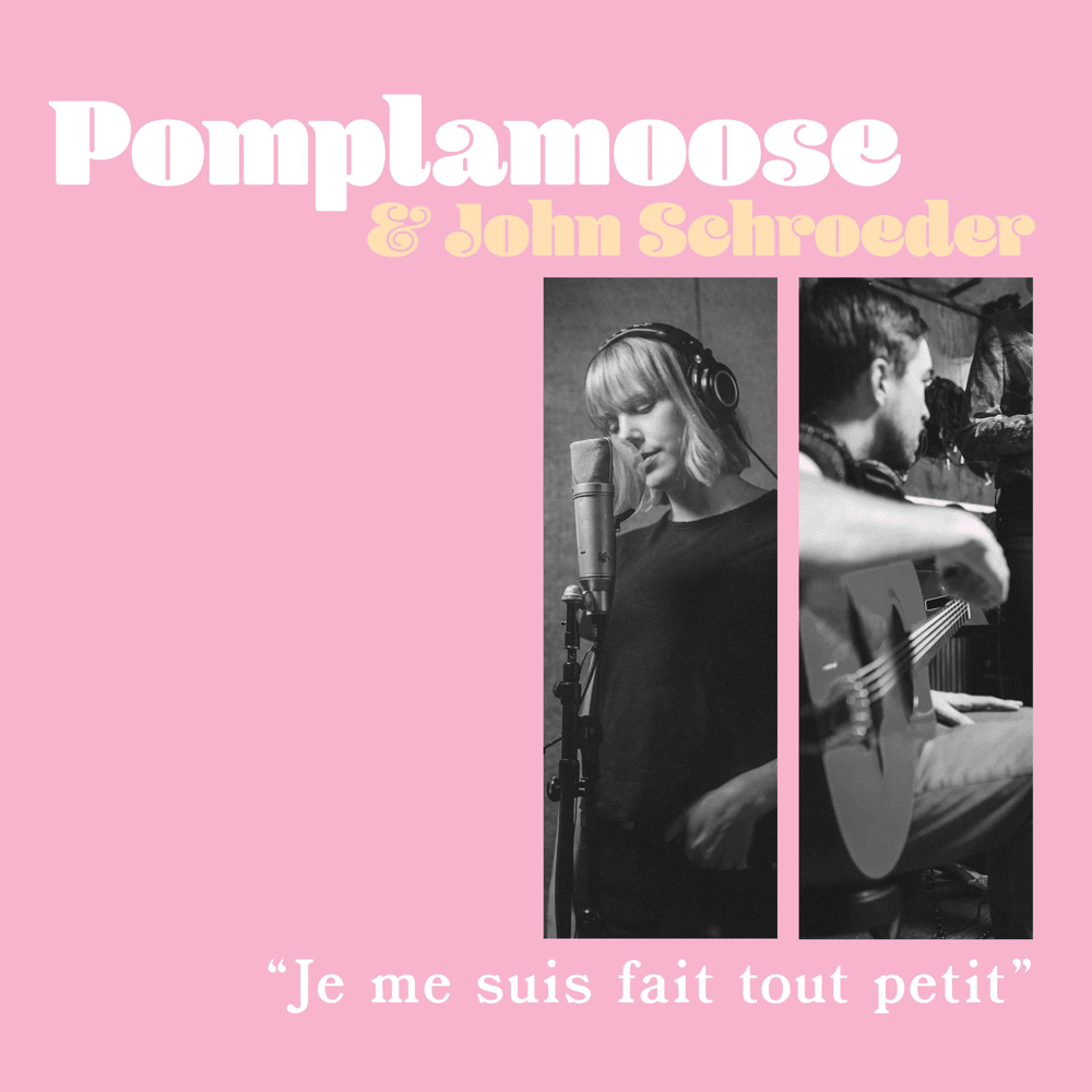 Album cover art for "Je Me Suis Fait Tout Petit" by Pomplamoose & John Schroeder