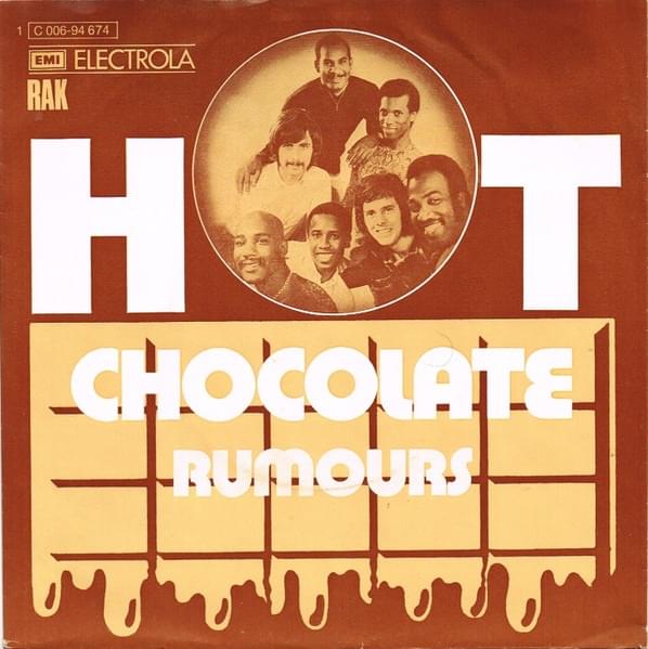 Album cover art for "Rumours" by Hot Chocolate