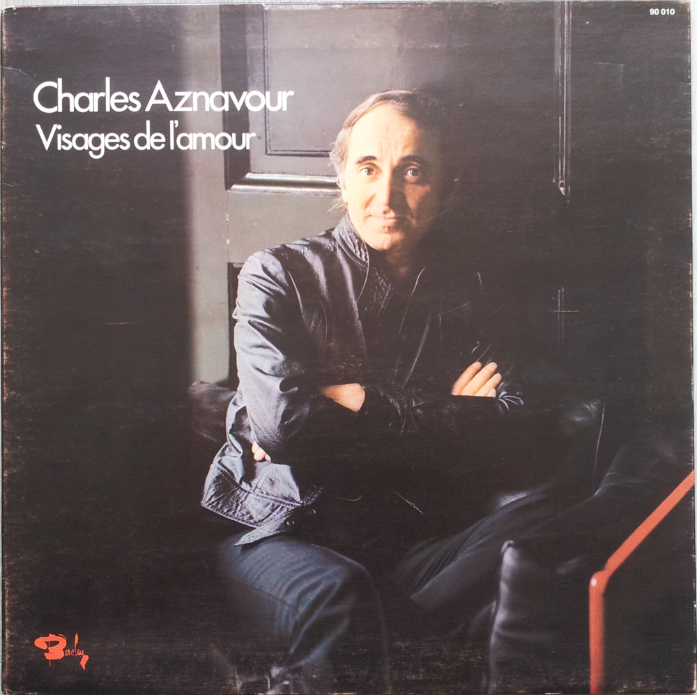 Album cover art for "Hosanna!" by Charles Aznavour