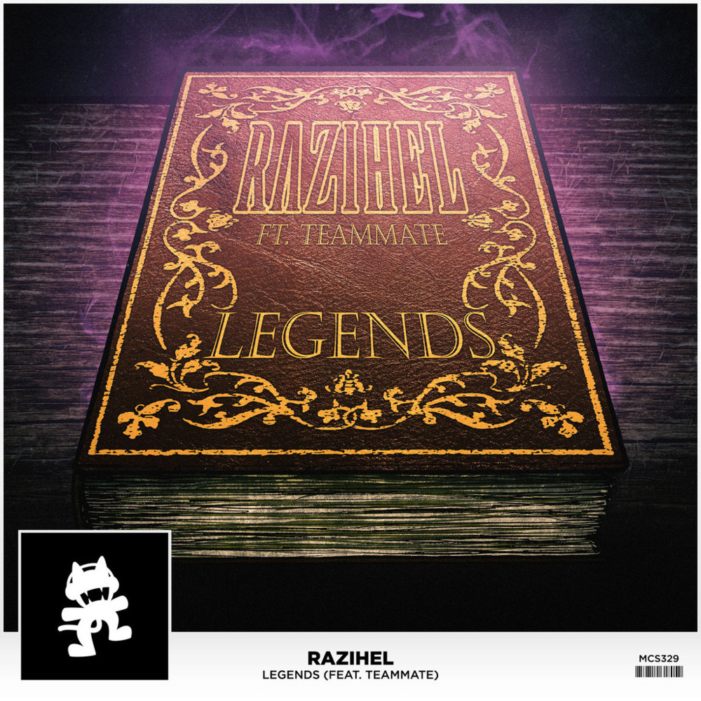 Album cover art for "Legends" by Razihel & TeamMate