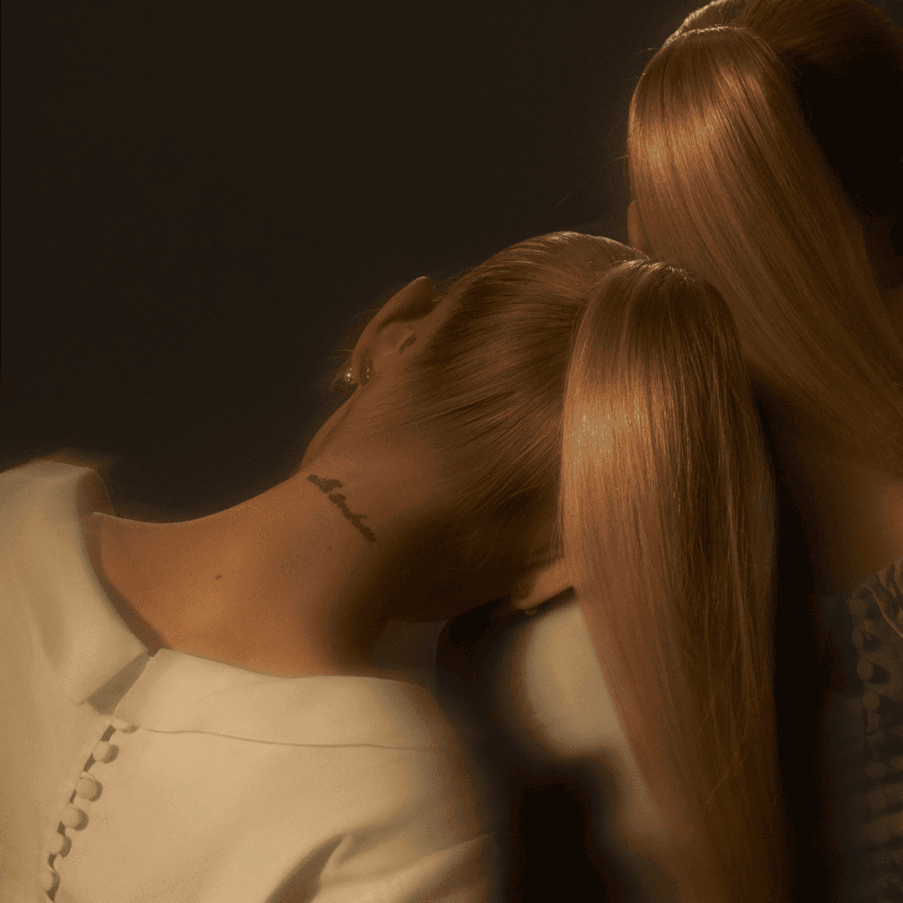 Album cover art for "true story (a cappella)" by Ariana Grande