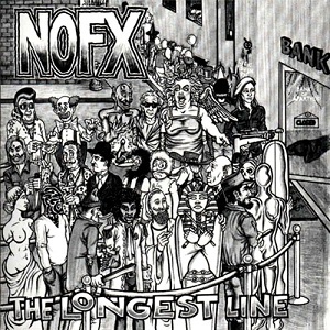 Album cover art for "Remnants" by NOFX