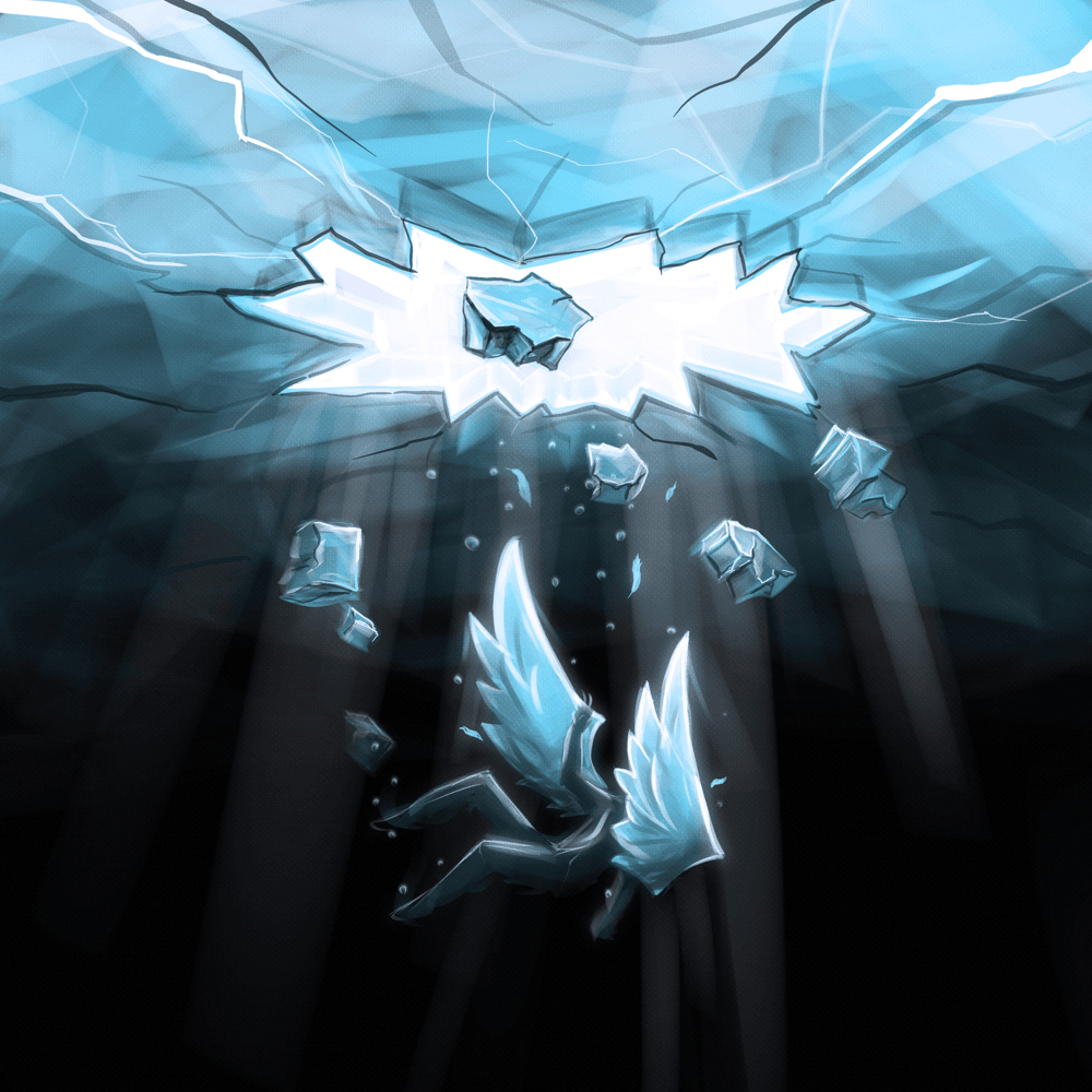 Album cover art for "расщепи мою суть (split my essence)" by playingtheangel