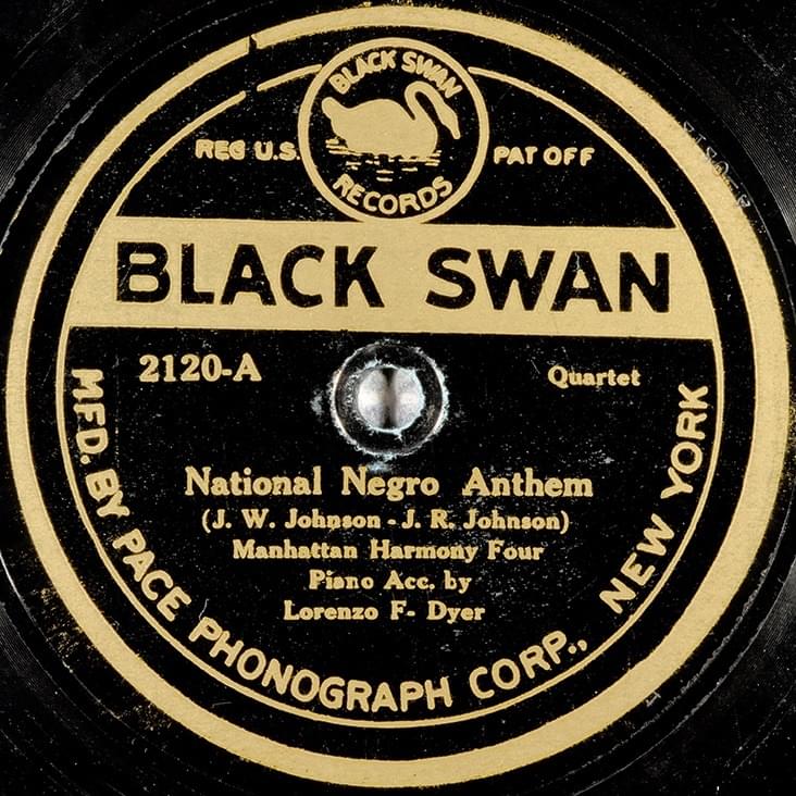 National Negro Anthem (Lift Every Voice And Sing) by Manhattan Harmony Four