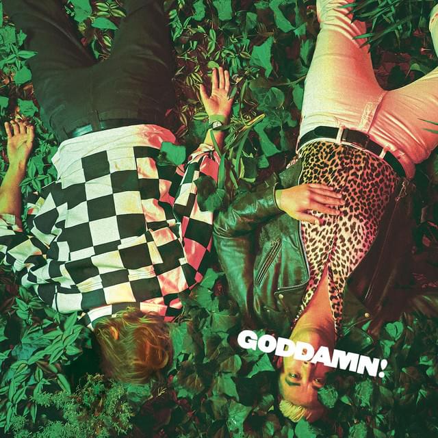 Album cover art for "Goddamn!" by Polish Club