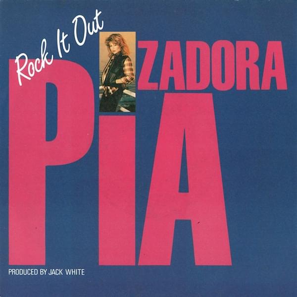 Album cover art for "Rock It Out" by Pia Zadora