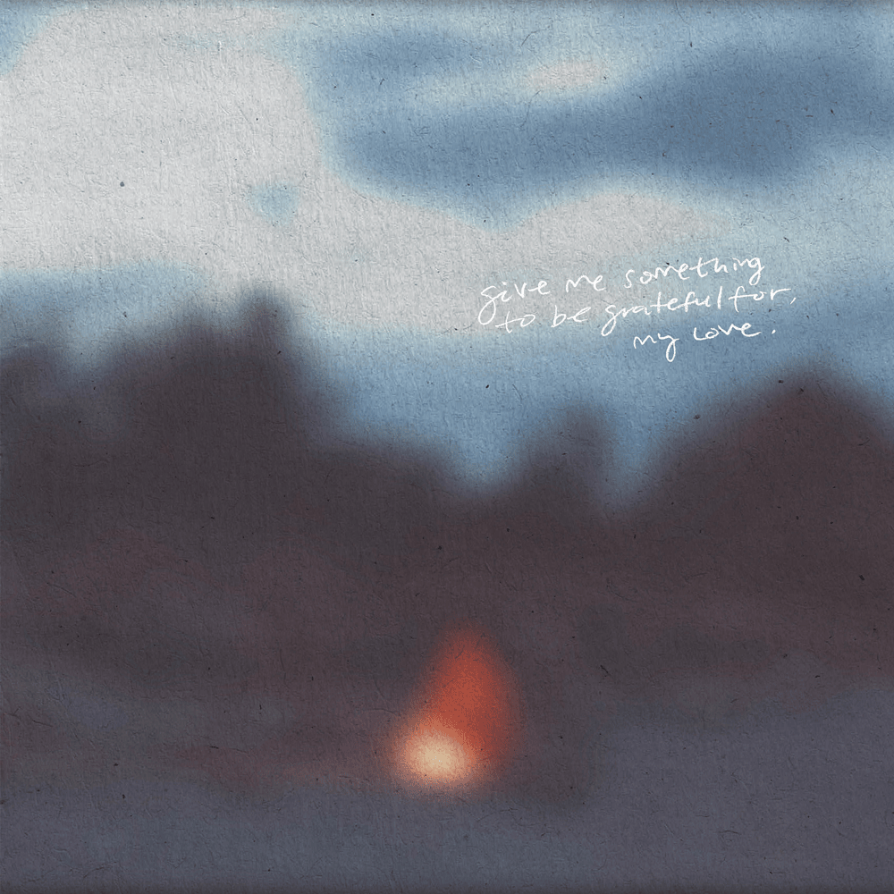 Album cover art for "Grateful For" by BØRNS