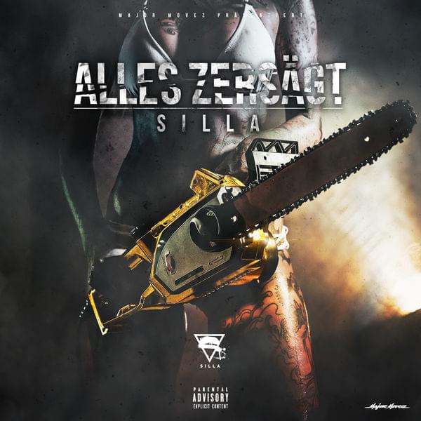 Album cover art for "Alles zersägt" by Silla