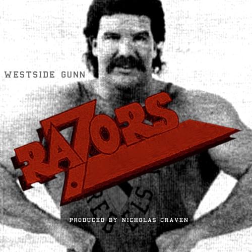 Album cover art for "Razors" by Nicholas Craven & Westside Gunn