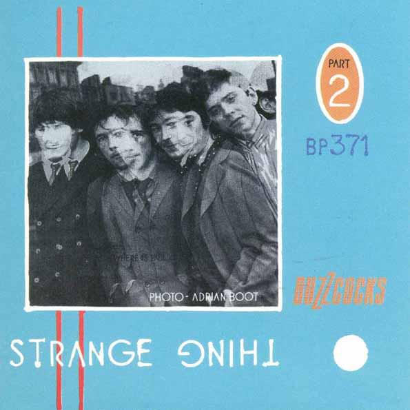 Album cover art for "Strange Thing" by Buzzcocks