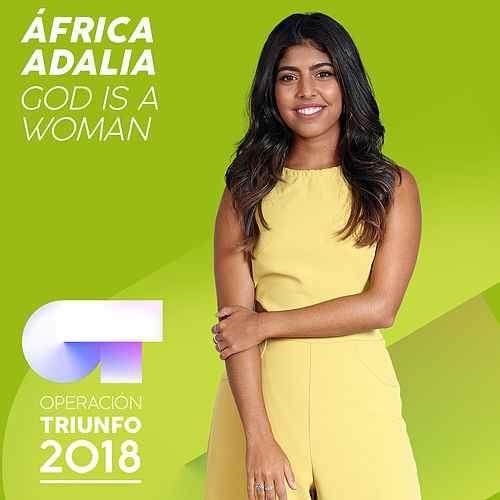 Album cover art for "God Is A Woman" by Operación Triunfo 2018 & África Adalia
