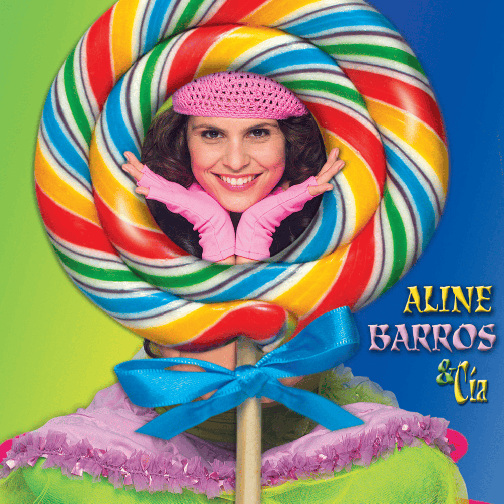 Album cover art for "Dança do Pinguim" by Aline Barros