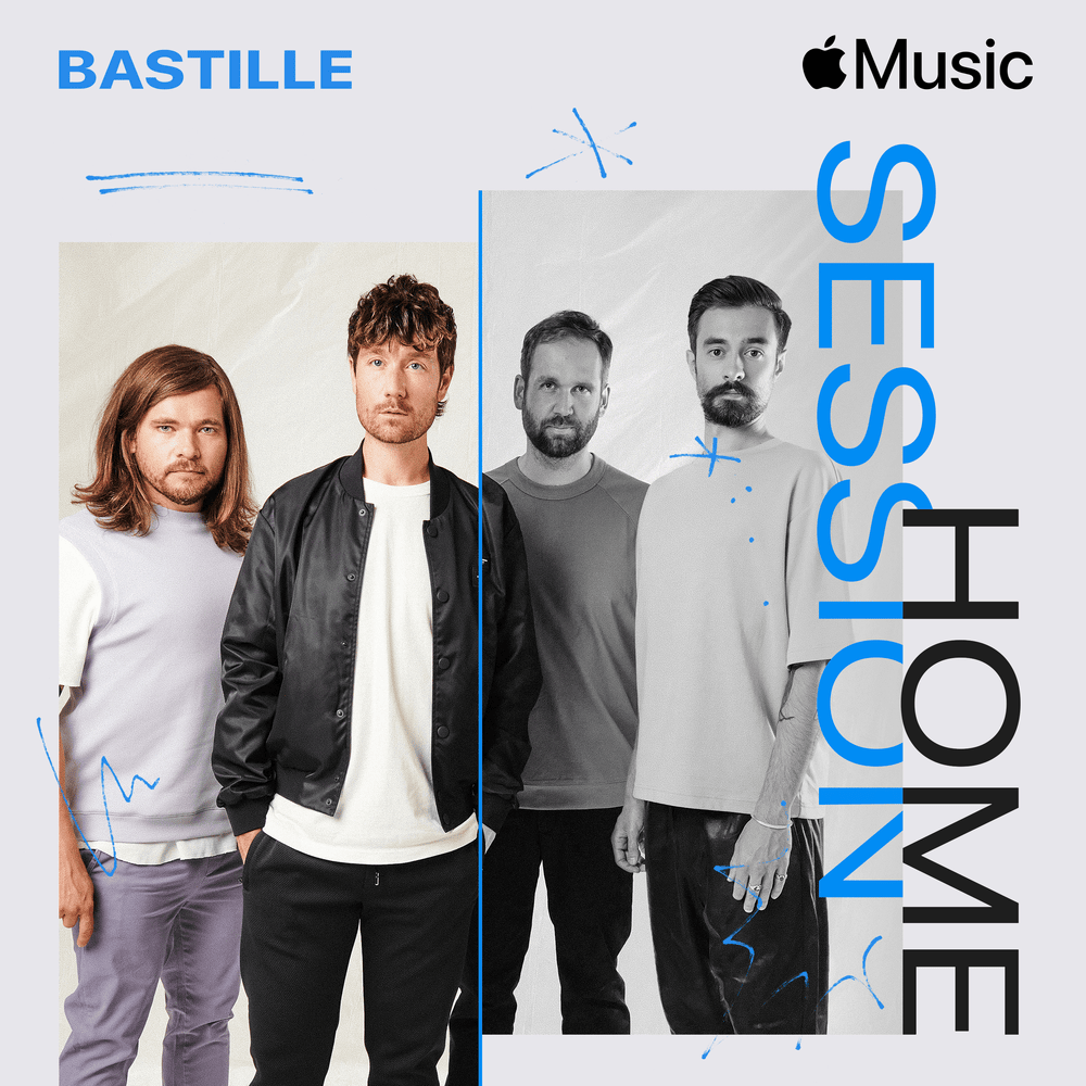 Album cover art for "Dancing In The Dark" by Bastille