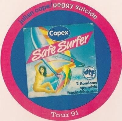 Album cover art for "Safesurfer" by Julian Cope