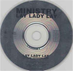 Album cover art for "Lay Lady Lay" by Ministry