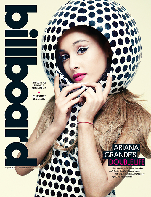 Album cover art for "Billboard Cover: Ariana Grande on Fame, Freddy Krueger and Her Freaky Past" by Billboard & Ariana Grande