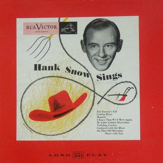 Album cover art for "Confused With the Blues" by Hank Snow