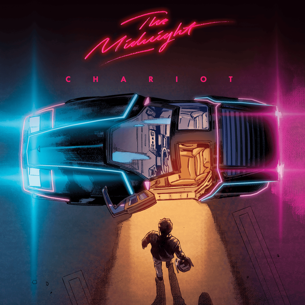 Album cover art for "Chariot" by The Midnight