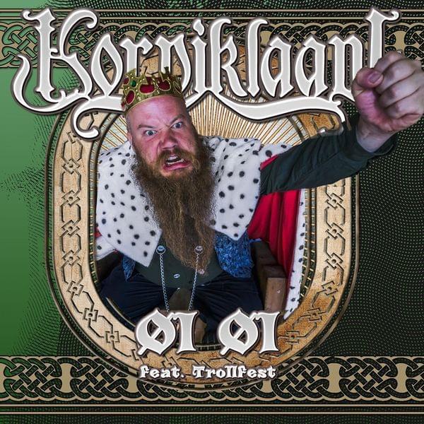 Album cover art for "Øl Øl" by Korpiklaani & TrollfesT