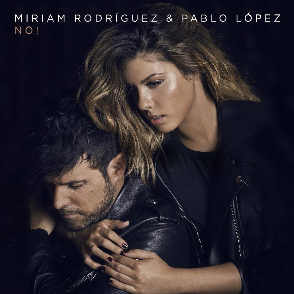 Album cover art for "No!" by Miriam Rodríguez & Pablo López