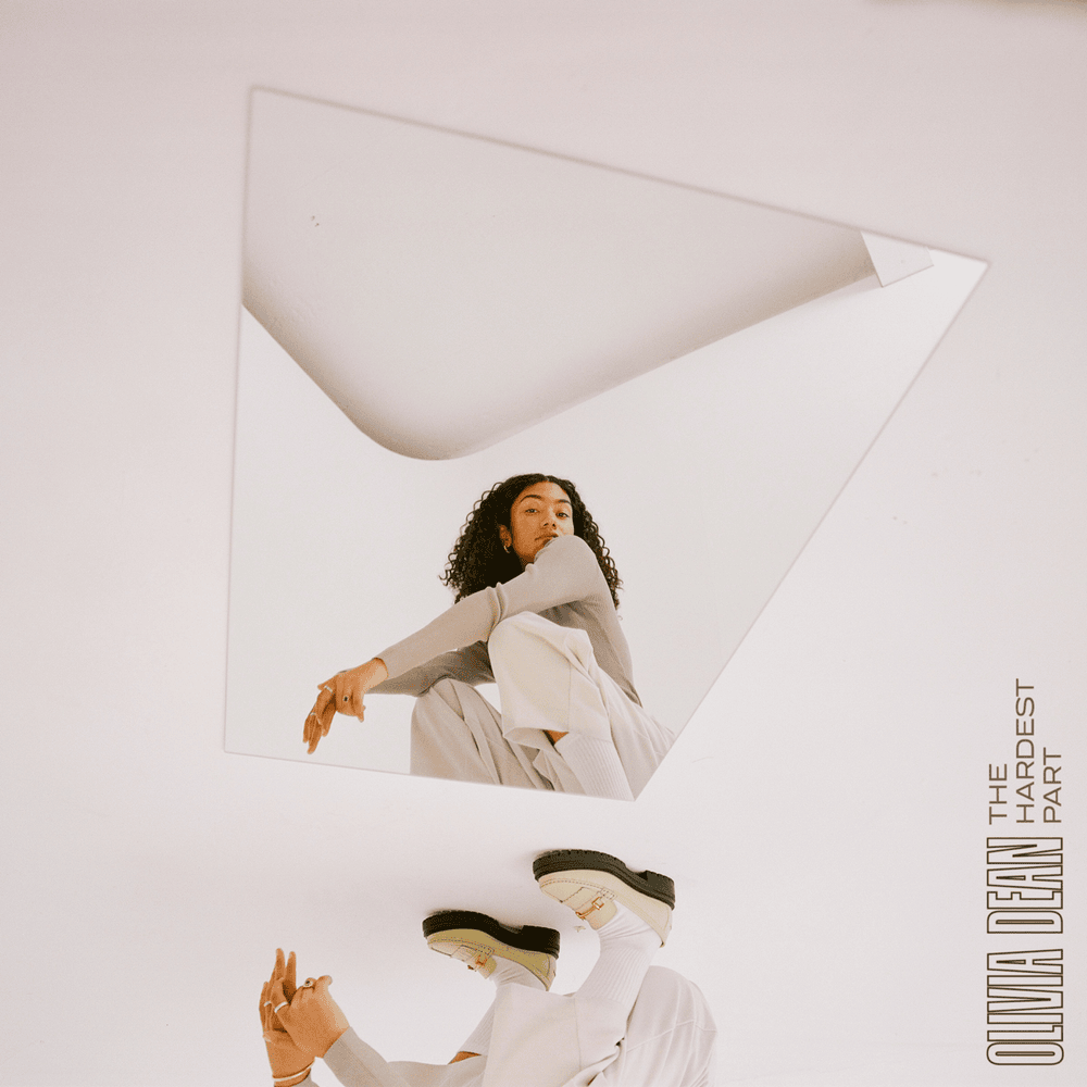 Album cover art for "The Hardest Part" by Olivia Dean