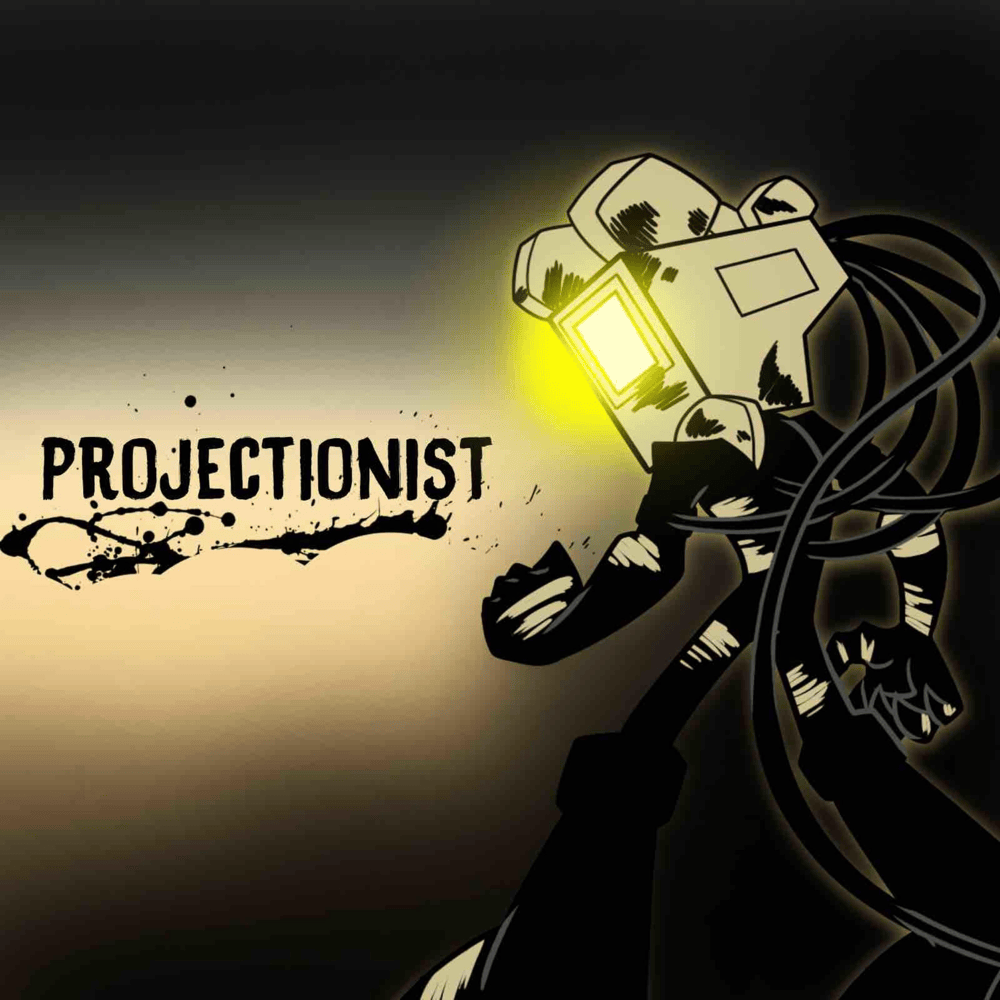 Album cover art for "Projectionist" by Rockit Music