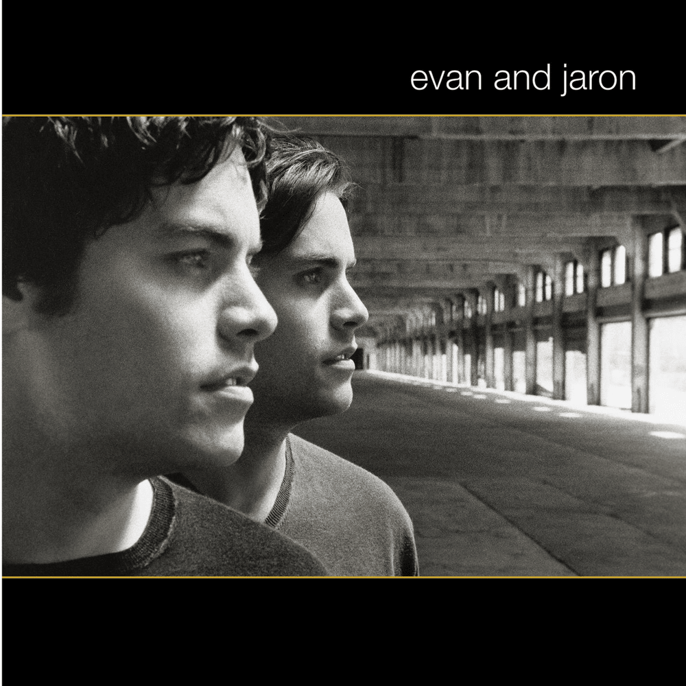 Album cover art for "The Distance" by Evan and Jaron