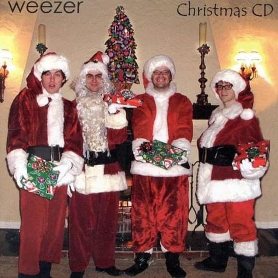 Album cover art for "Christmas Celebration" by Weezer