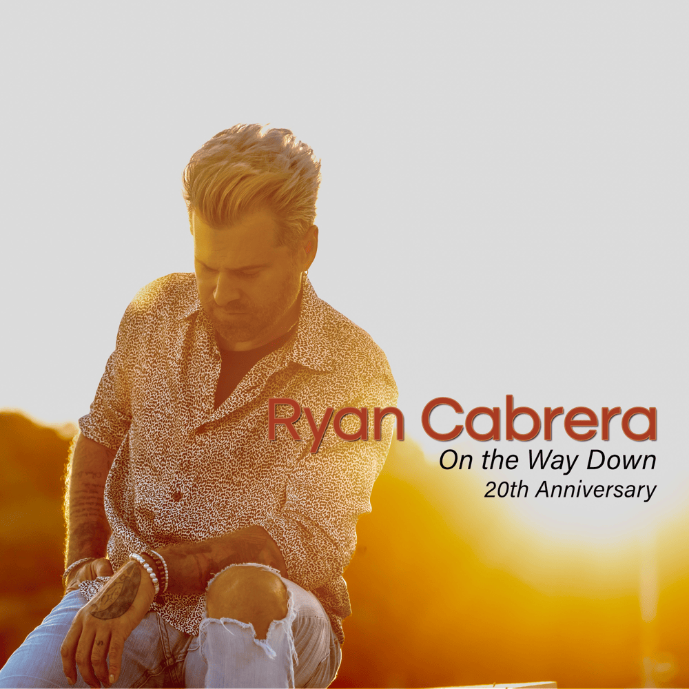 Album cover art for "On the Way Down (20th Anniversary)" by Ryan Cabrera & A.J. McLean & Joey Fatone & Drake Bell & Nicholas Petricca & Taylor Hanson & Nash Overstreet