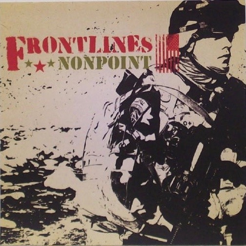 Album cover art for "Frontlines" by Nonpoint