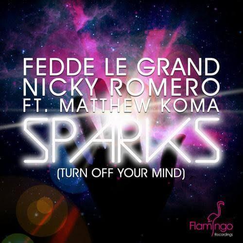 Album cover art for "Sparks (Turn Off Your Mind)" by Fedde Le Grand & Matthew Koma