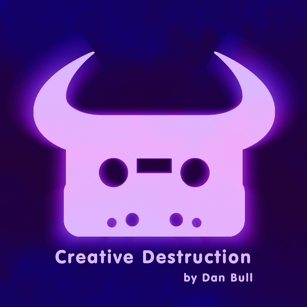 Album cover art for "Creative Destruction" by Dan Bull