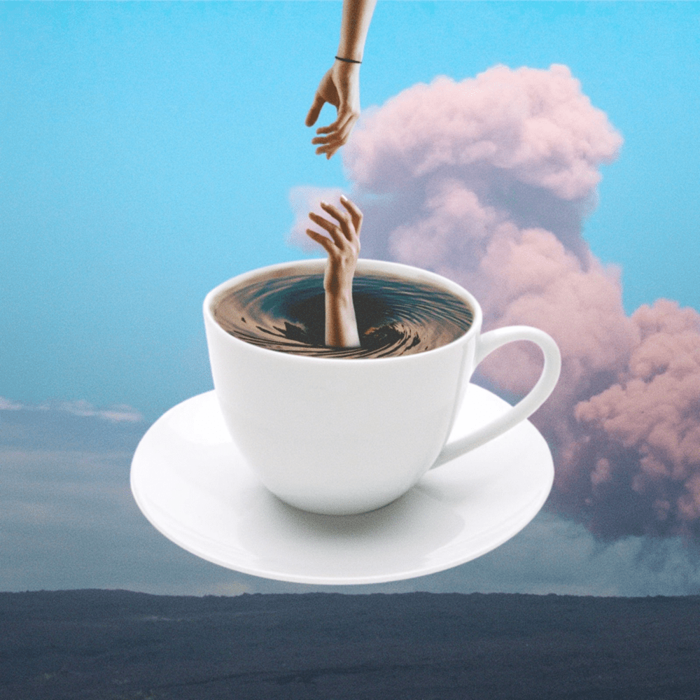 Album cover art for "Cold Brew (Kaffee Warm 4)" by OK KID