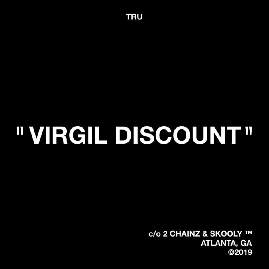 Album cover art for "Virgil Discount" by The Real University