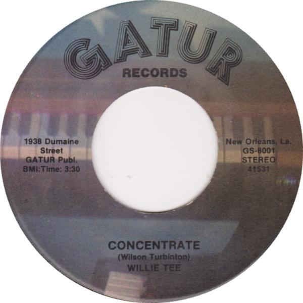 Concentrate by Willie Tee