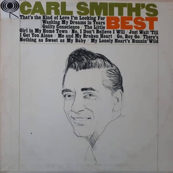 Album cover art for "Guilty Conscience" by Carl Smith
